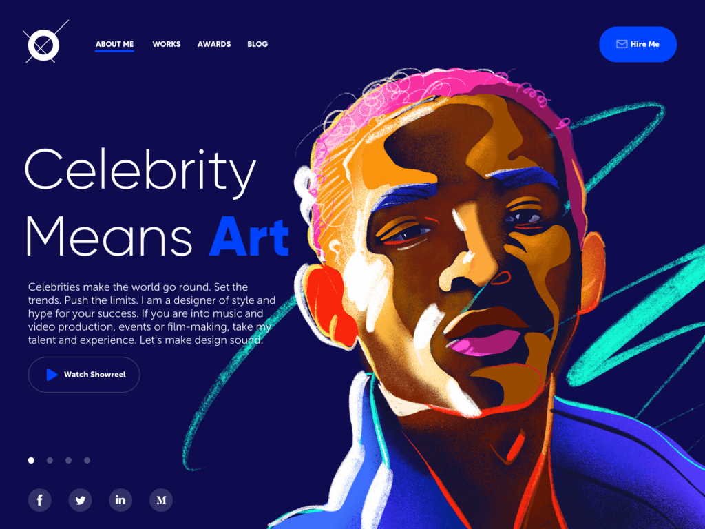 Celebrity Means Art